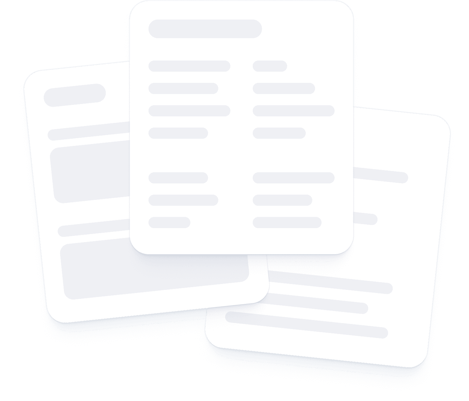 template cards